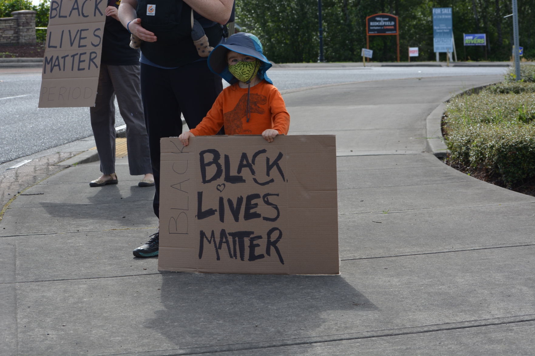 Photos: Ridgefield Black Lives Matter protest returns for a third week